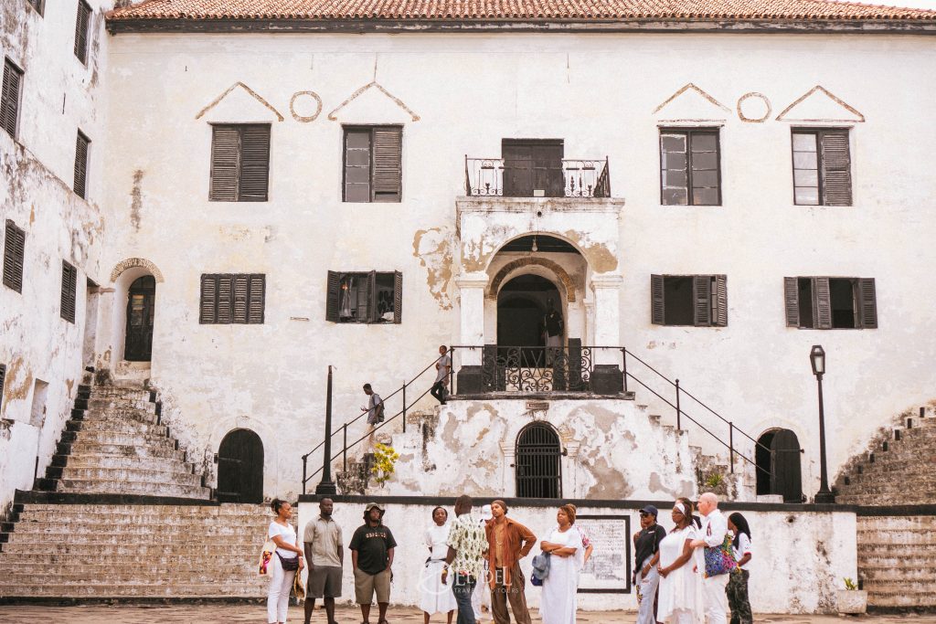 Courtyard of Elmina Castle
