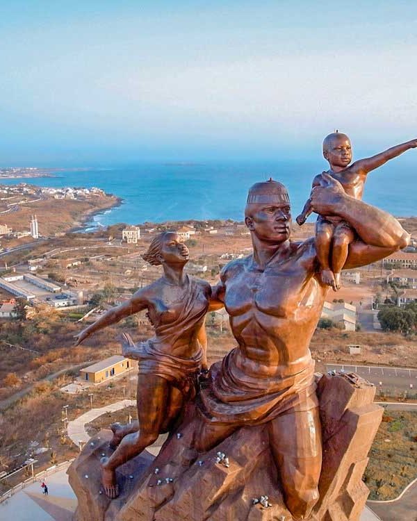 Renaissance statue Senegal
