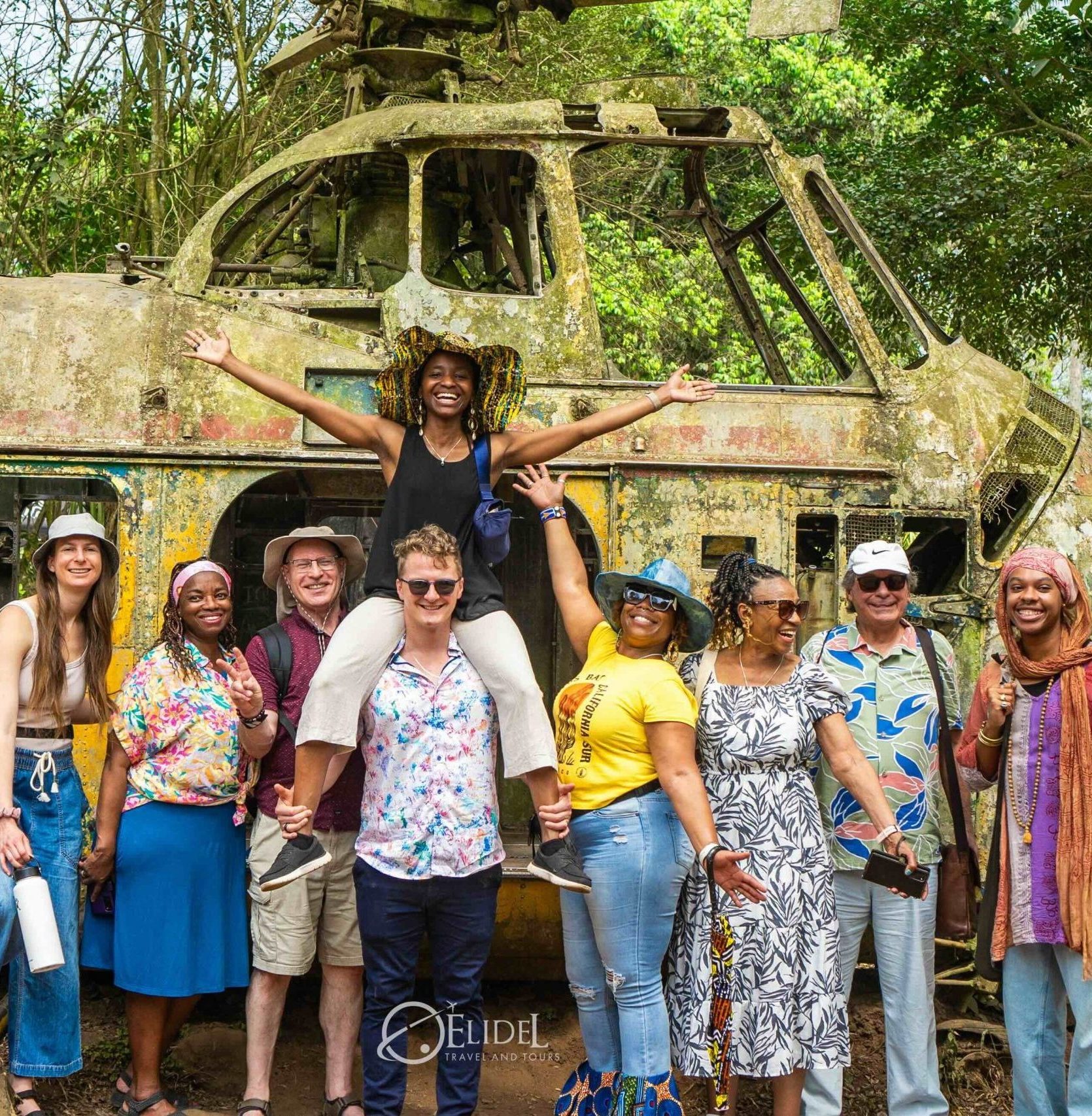 Aburi Gardens Helicopter