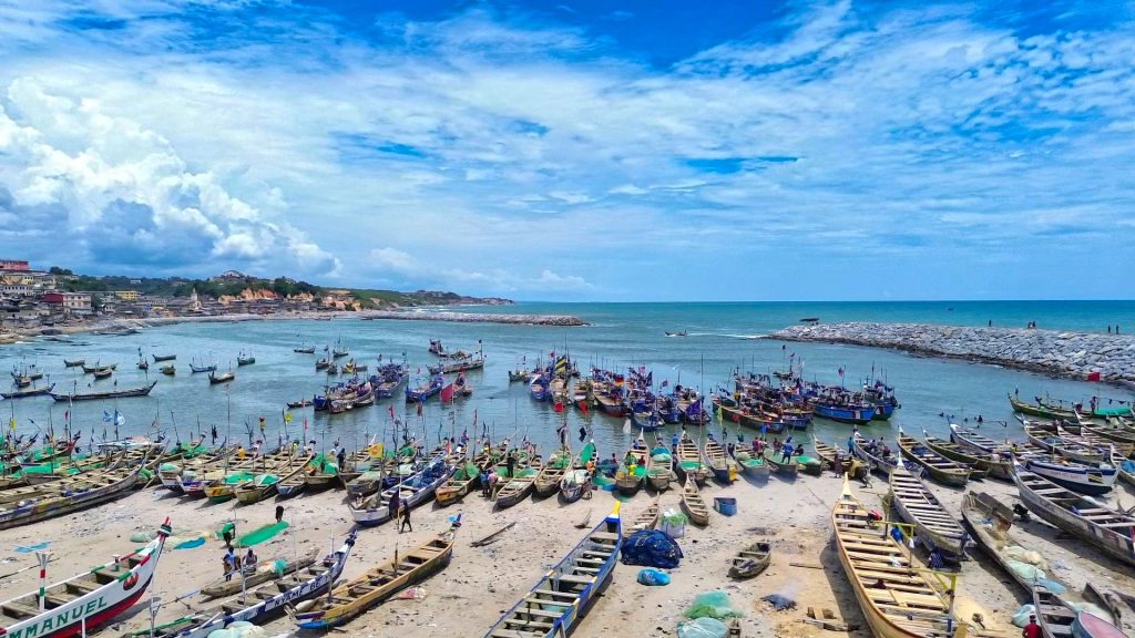 Elmina fishing harbour