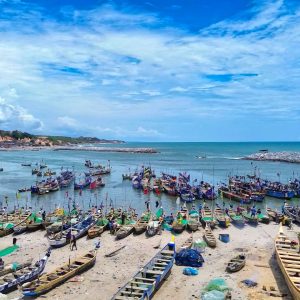 Elmina fishing harbour