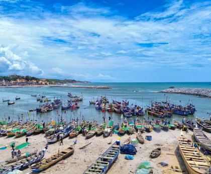 Elmina fishing harbour