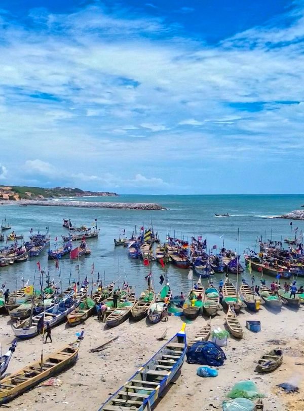 Elmina fishing harbour