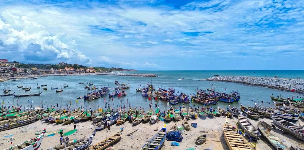 Elmina fishing harbour